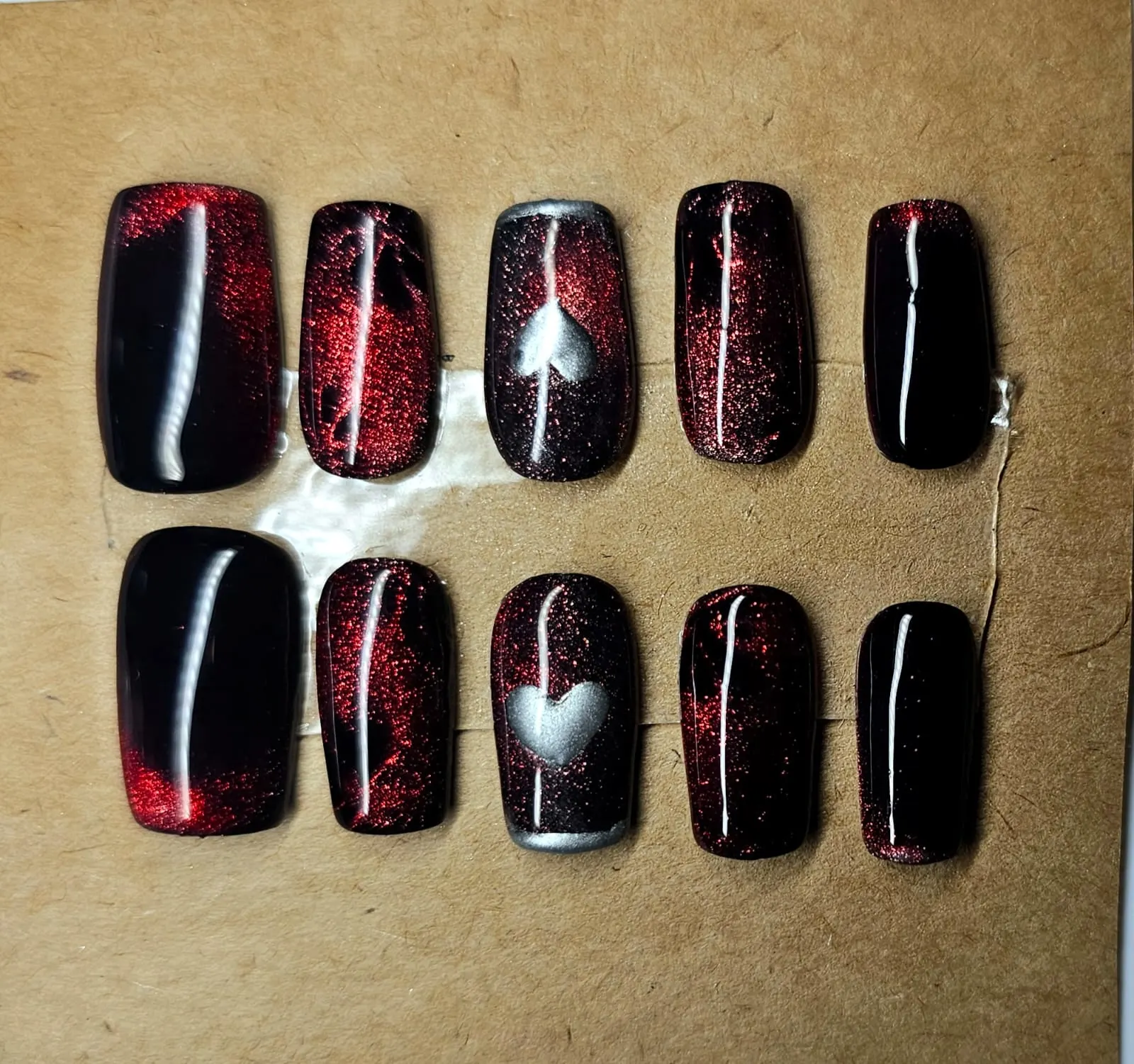 Dark Romance Nails